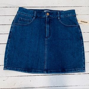 Garage Denim Skirt